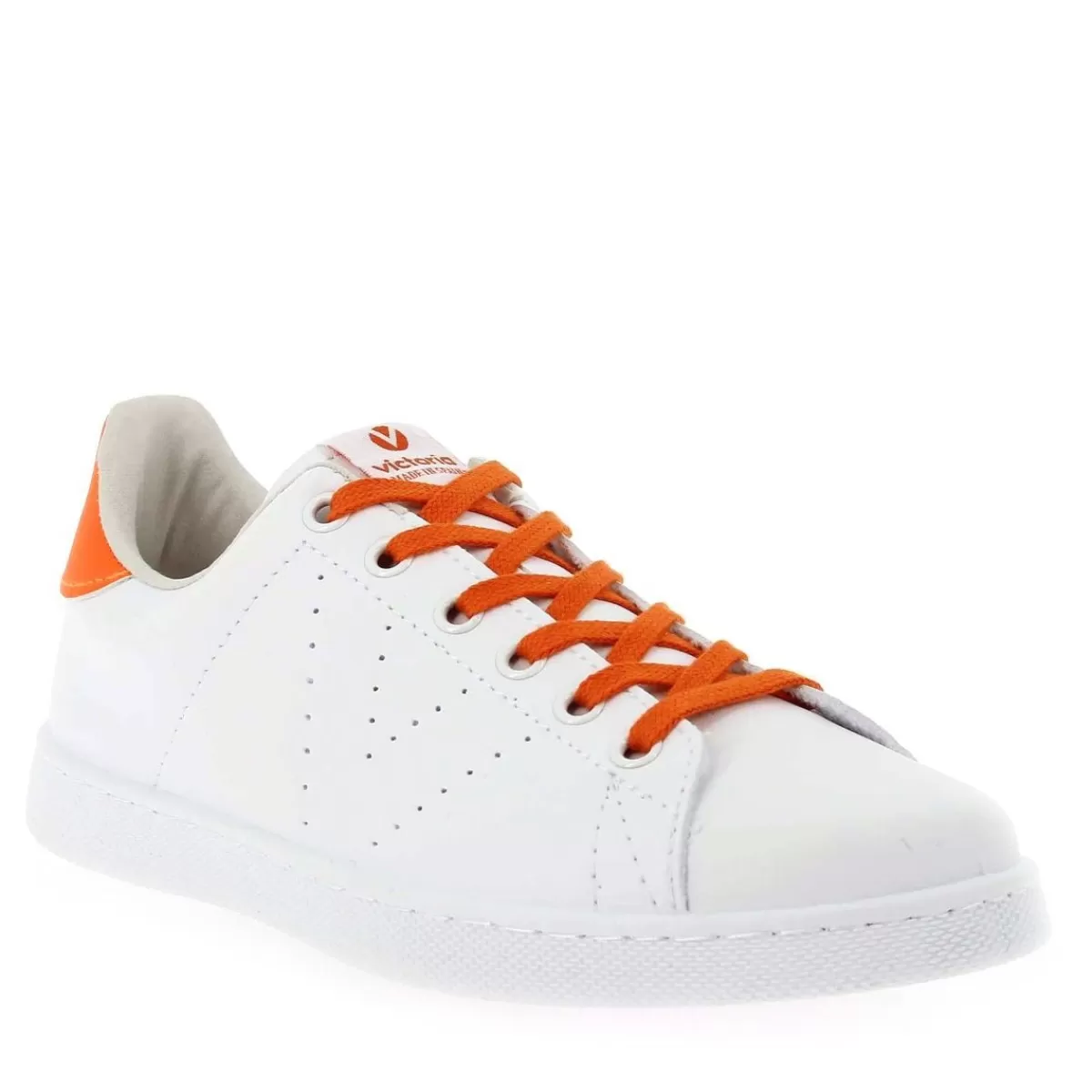 1125306 Tenis Efecto - Blanc Orange*Victoria Discount