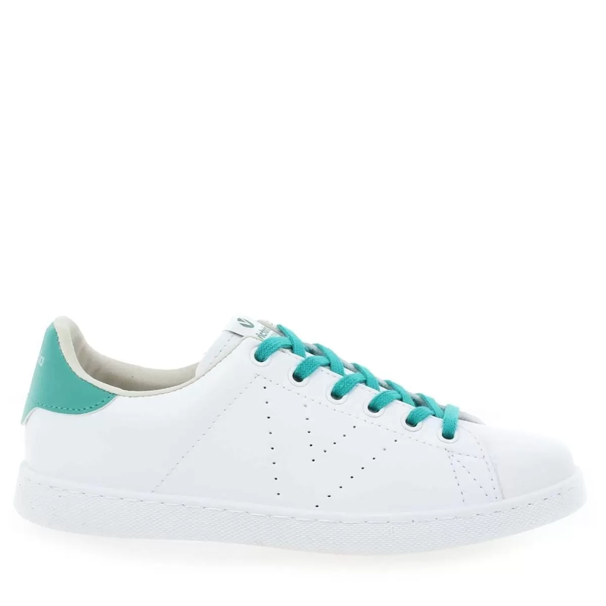 1125306 Tenis Efecto - Blanc Turquoise*Victoria Flash Sale