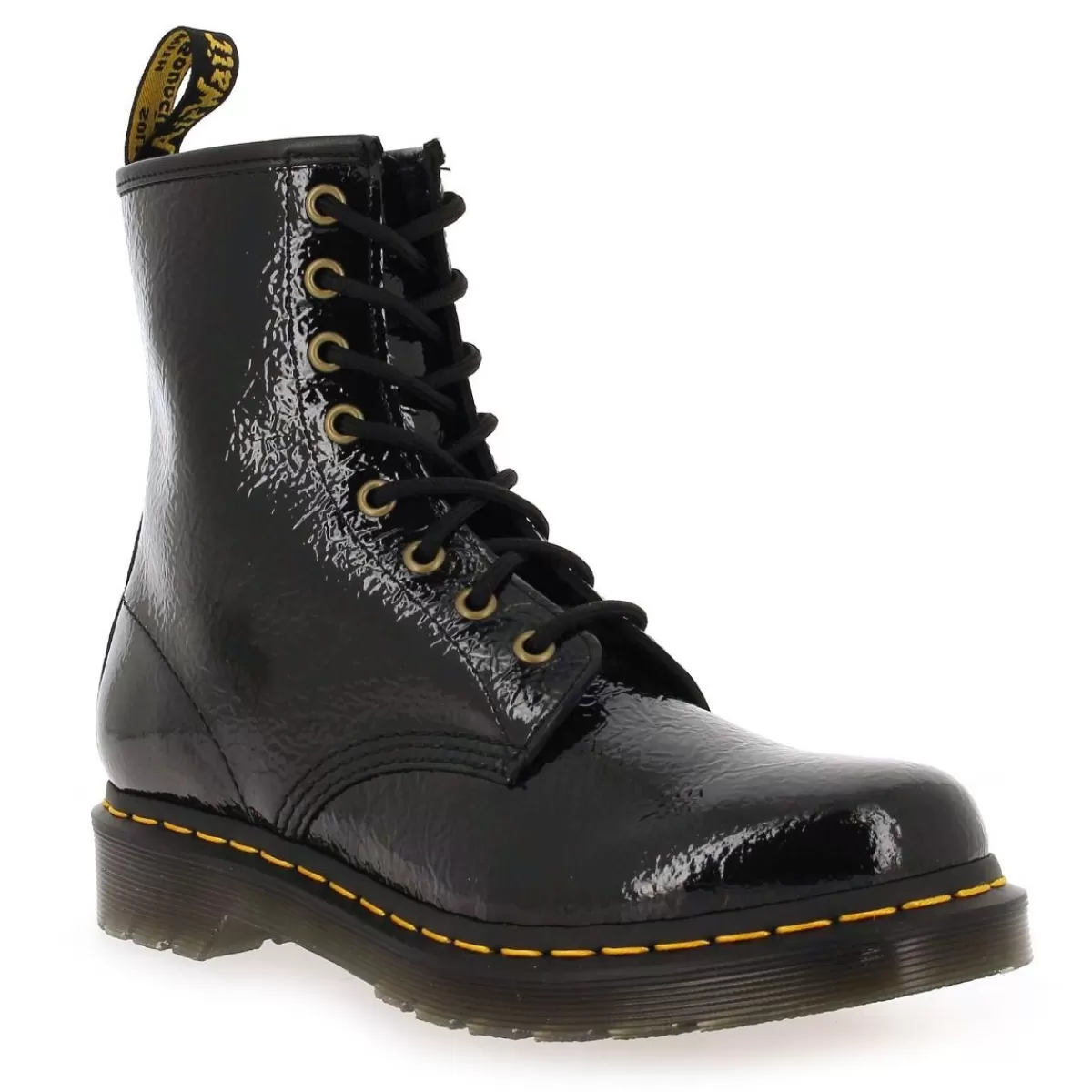 1460 Distressed Patent - Noir*Dr Martens Clearance