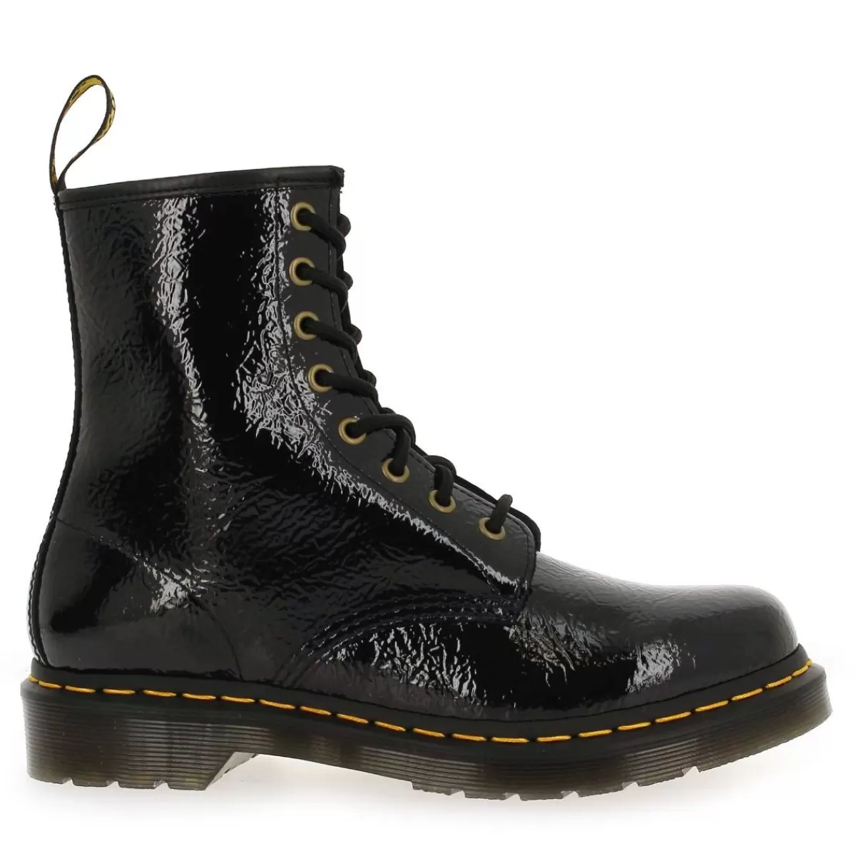 1460 Distressed Patent - Noir*Dr Martens Clearance