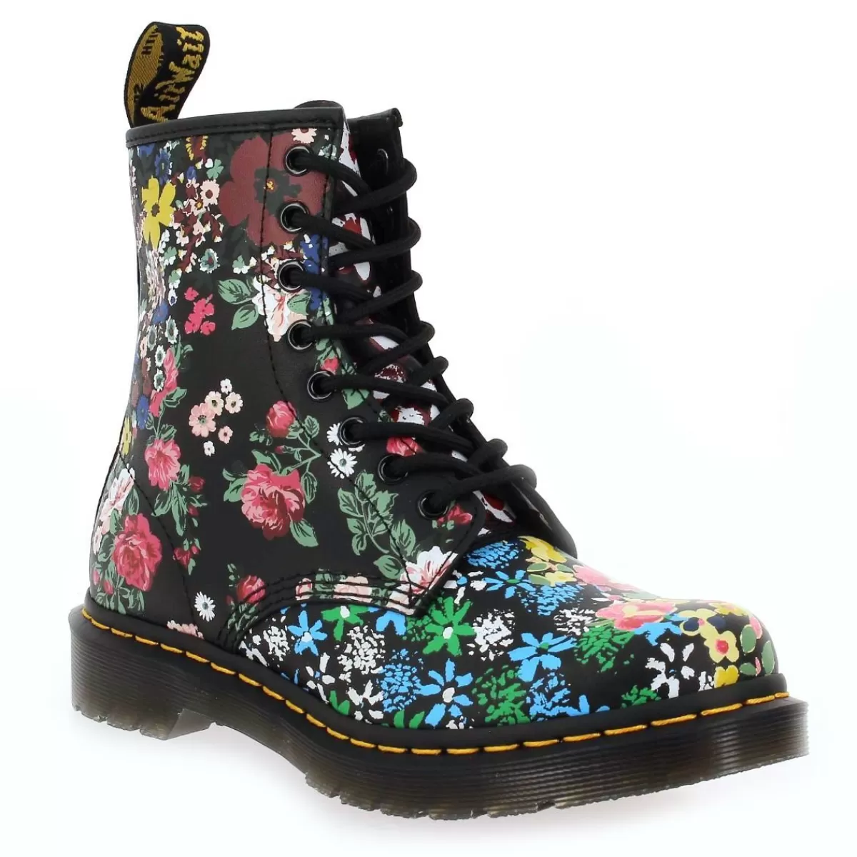 1460 Floral Mash Up - Noir Multi*Dr Martens Clearance