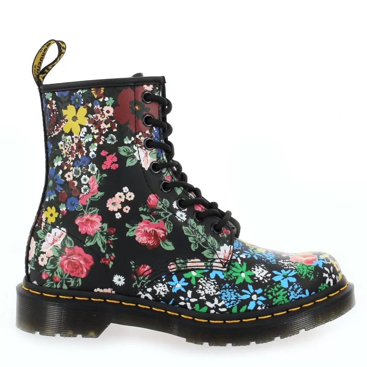 1460 Floral Mash Up - Noir Multi*Dr Martens Clearance