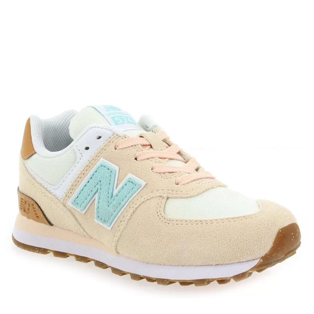 New Balance Basket | 574 Rj1 - Rose Bleu