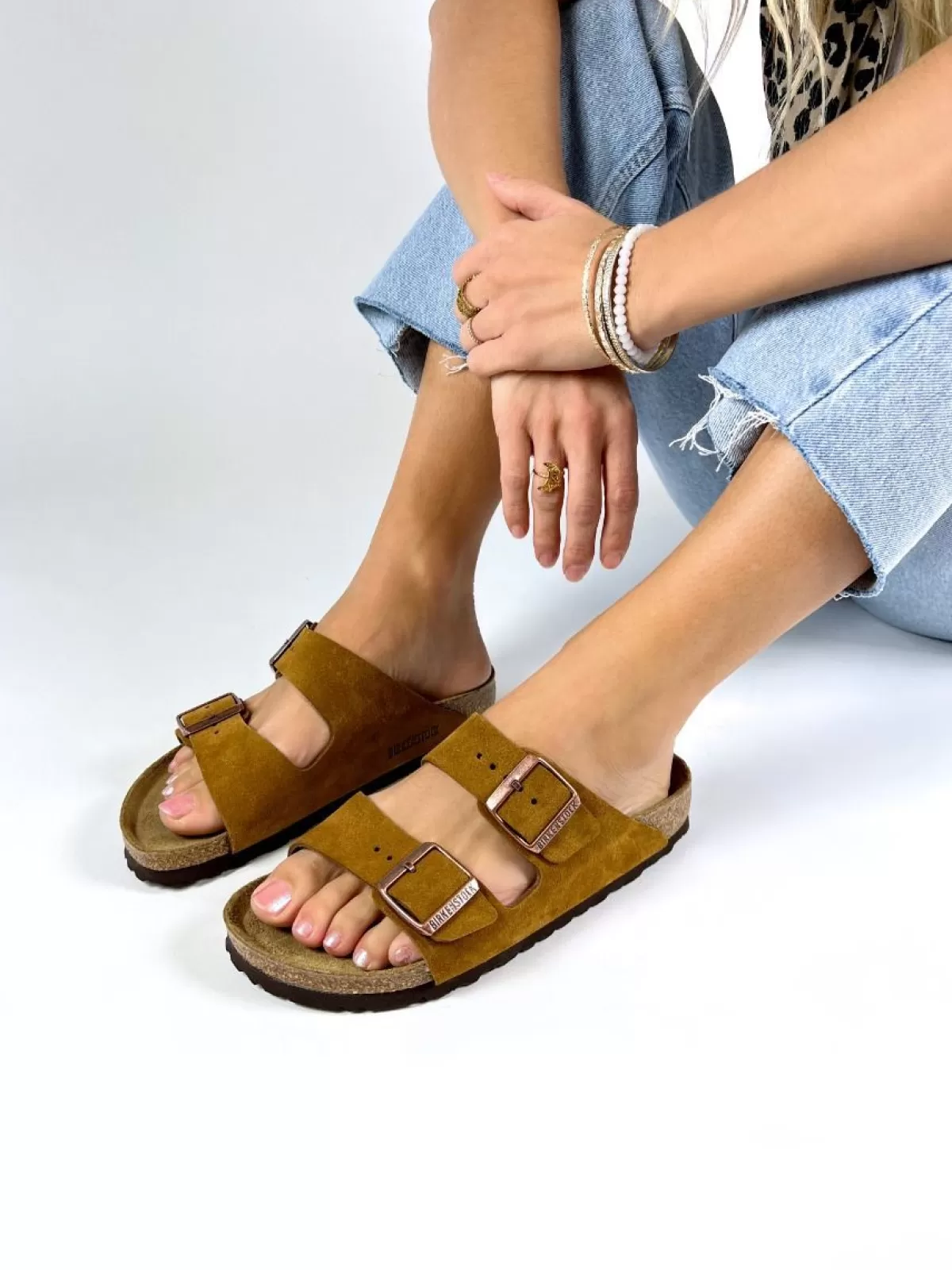 Arizona - Camel Velours*Birkenstock Cheap