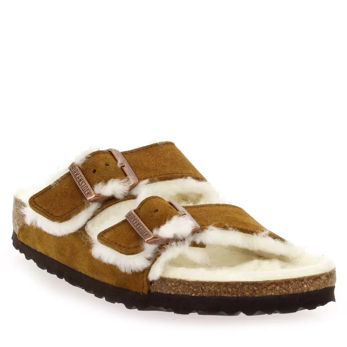 Arizona Vl Sheepskin - Camel*Birkenstock Hot