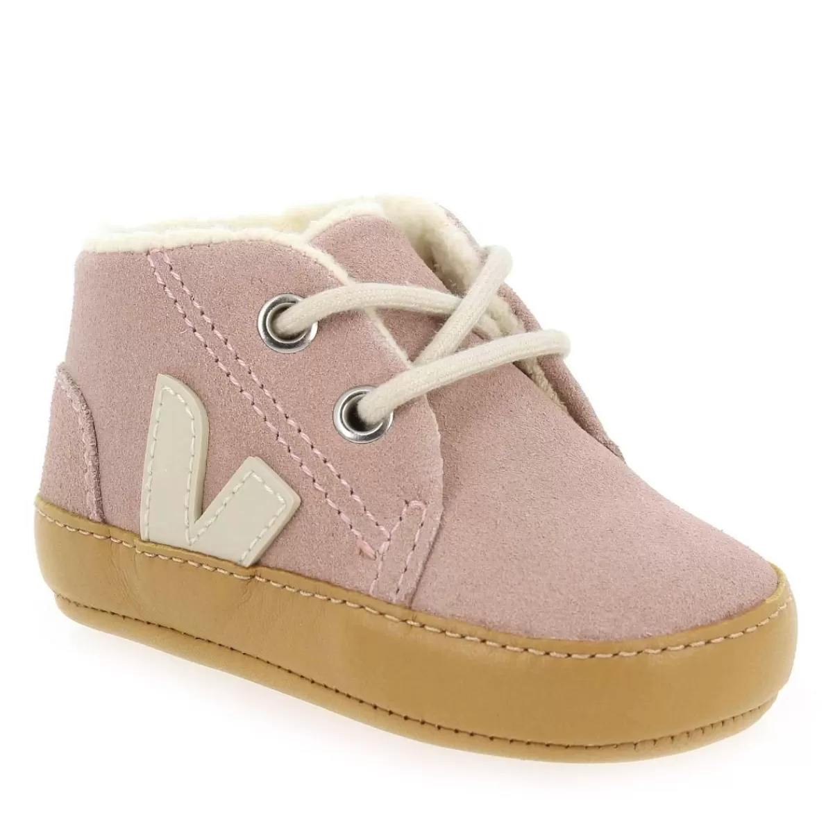 Veja Bottine | Baby Winter - Rose Poudre