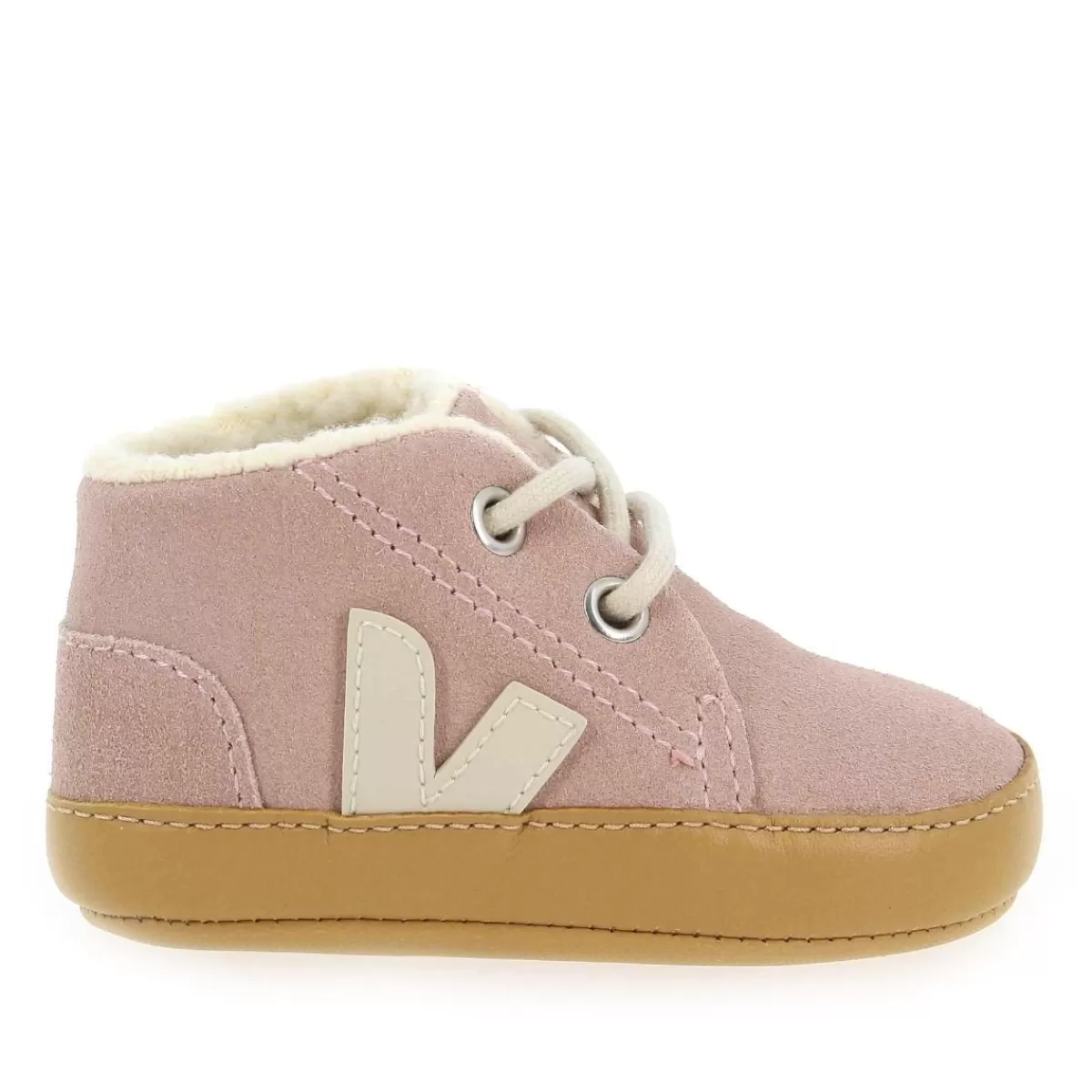 Veja Bottine | Baby Winter - Rose Poudre