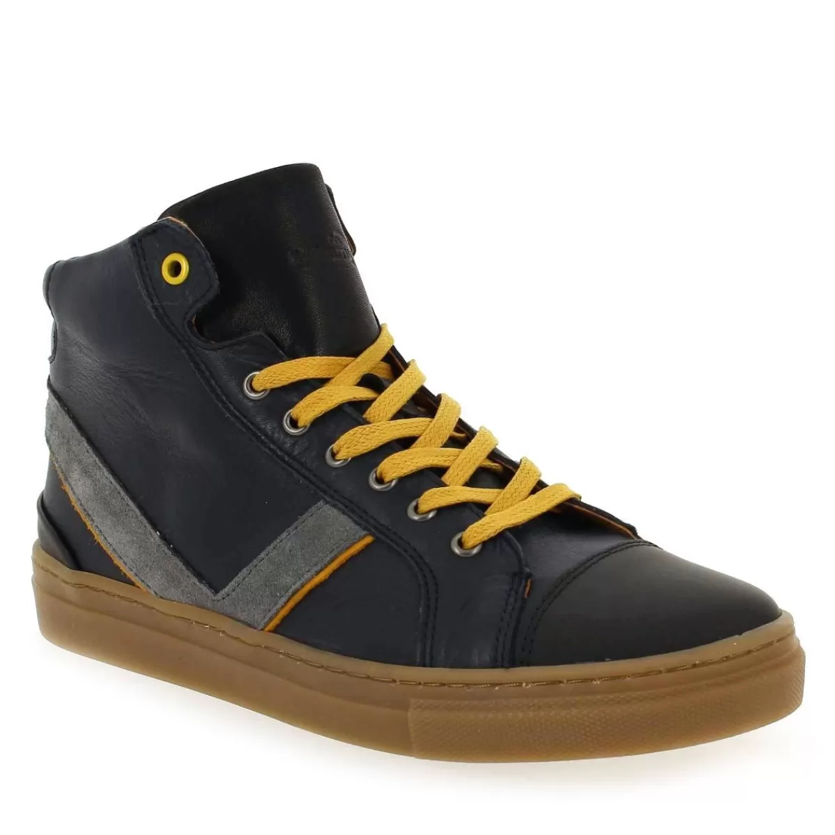 Bellamy Bottine | Basile H22 - Marine Jaune