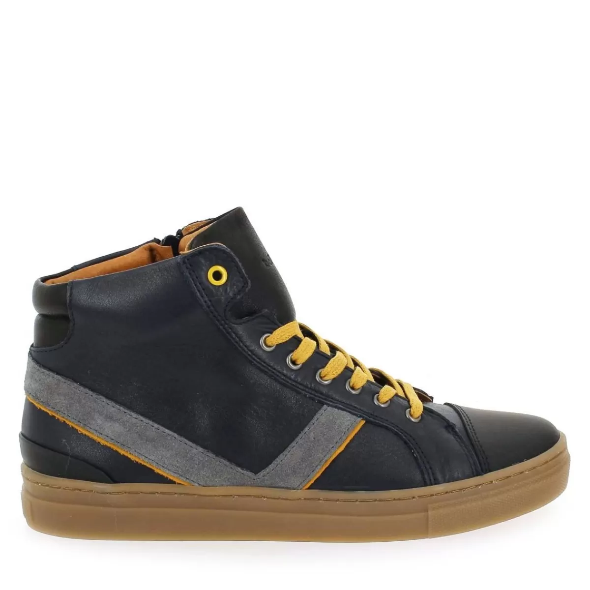 Bellamy Bottine | Basile H22 - Marine Jaune