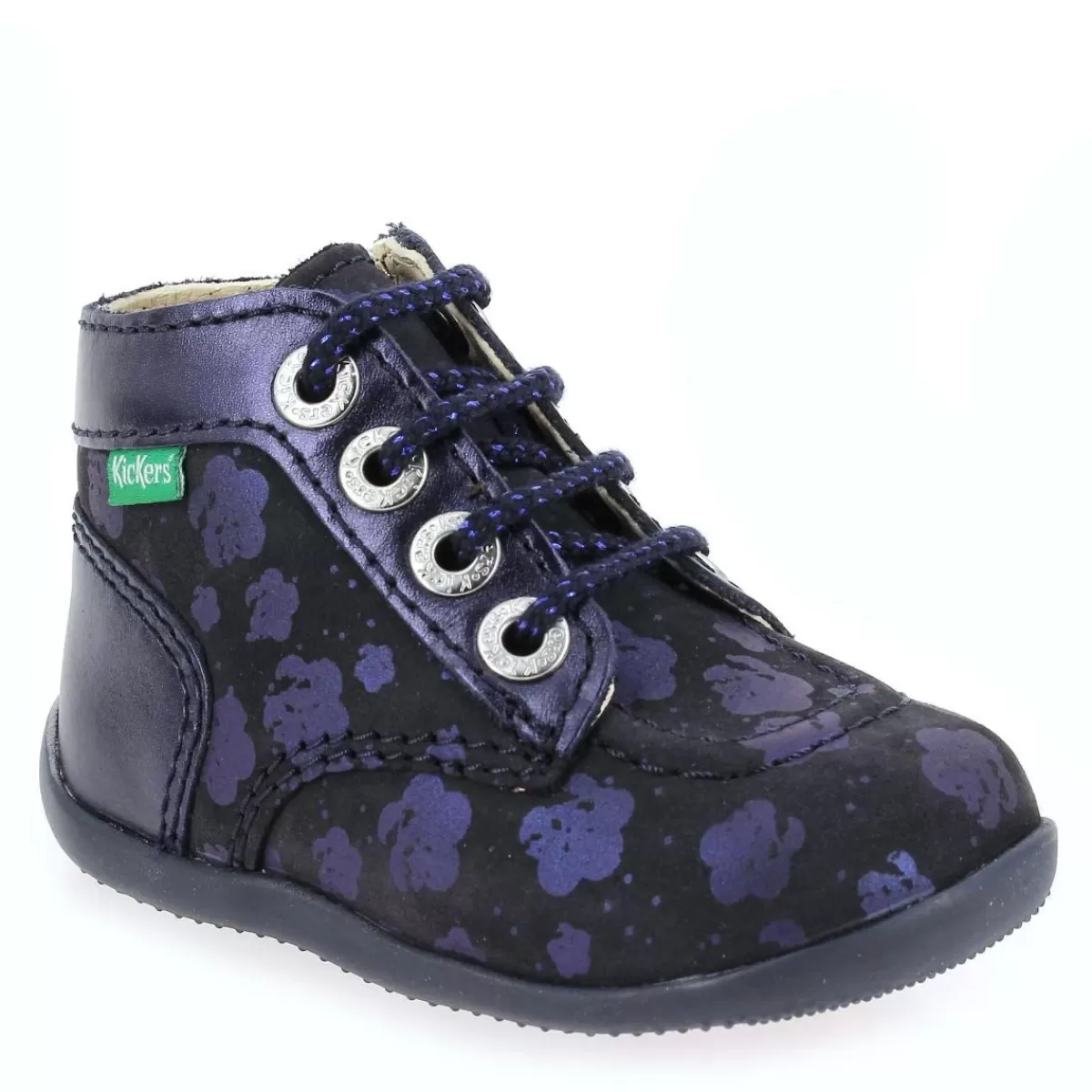 Kickers Bottine | Bonzip - 2 Flower - Marine