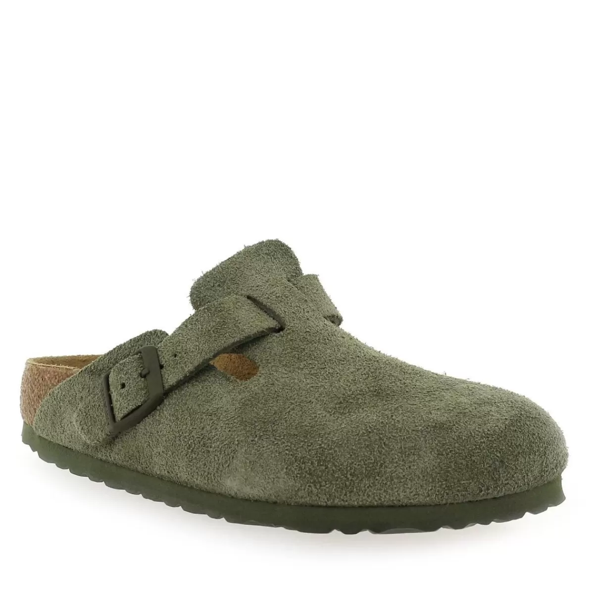 Boston Suede - Kaki*Birkenstock Online