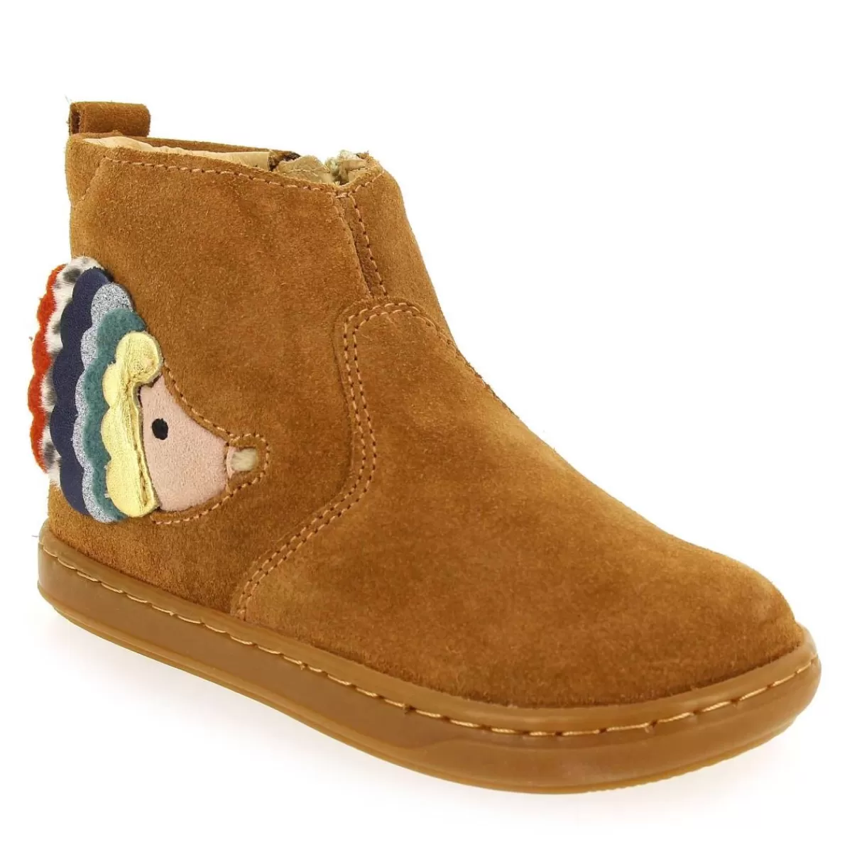 Shoopom Boot | Bouba Niglo - Camel Multi