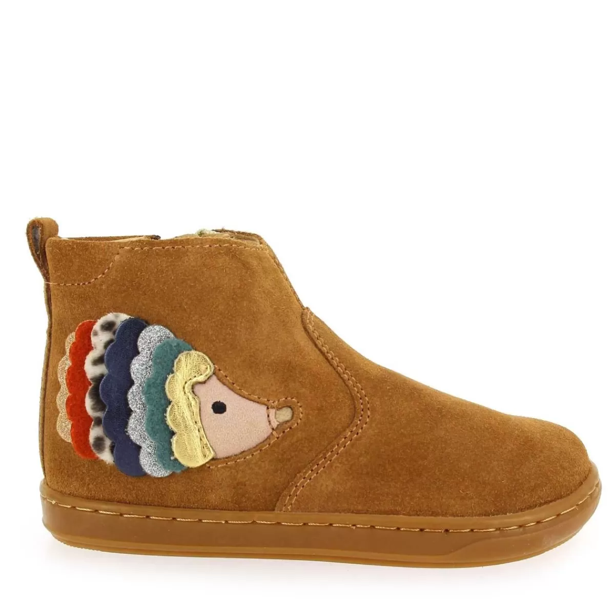 Shoopom Boot | Bouba Niglo - Camel Multi