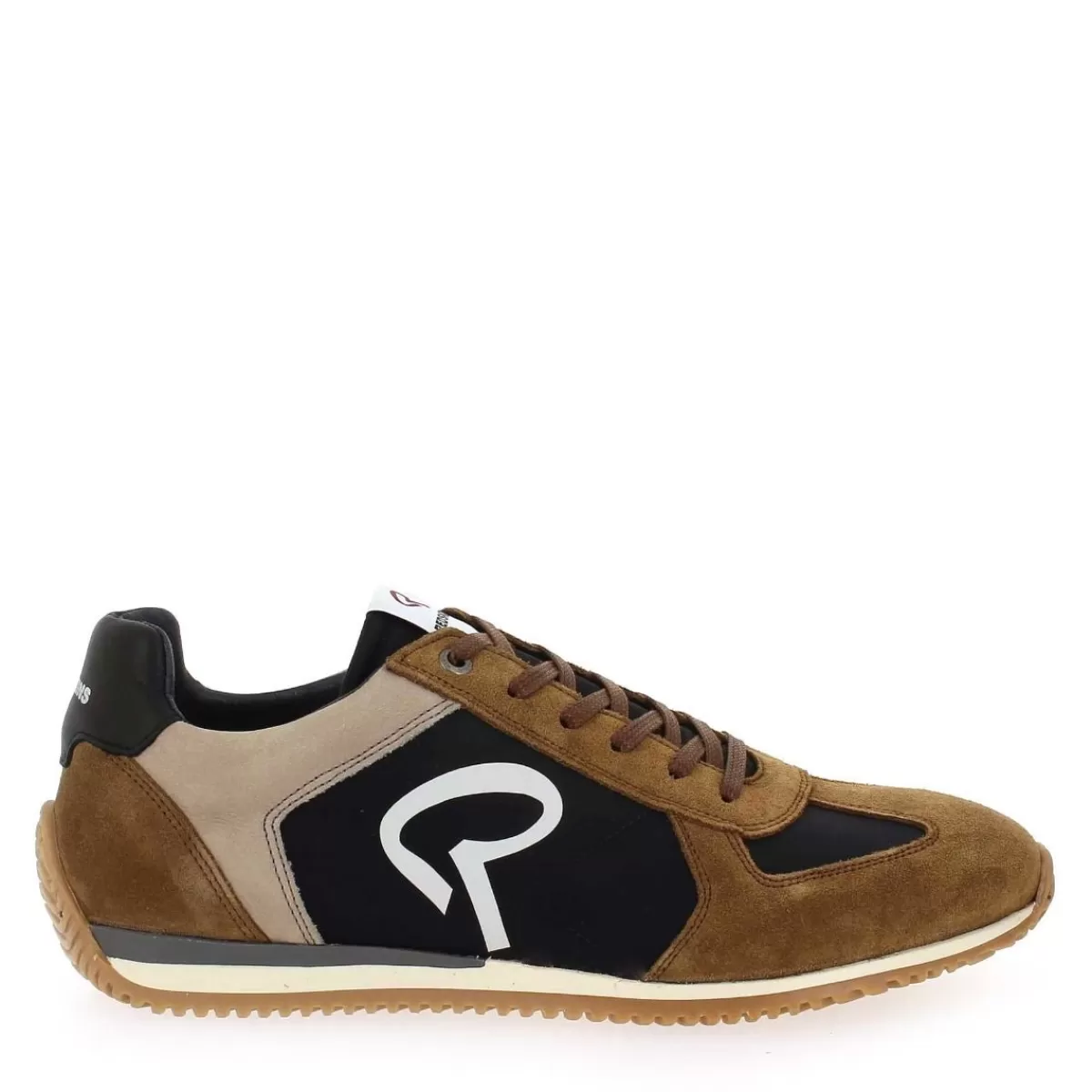 Redskins Basket | Brillant - Cognac Noir