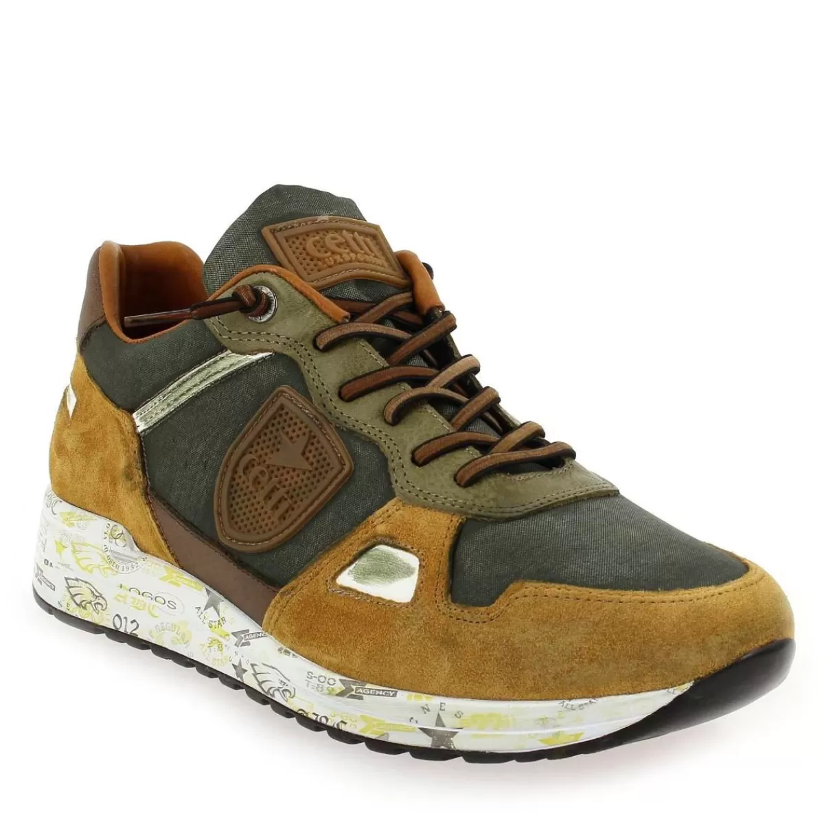 Cetti Basket | C1216 - Moutarde Kaki