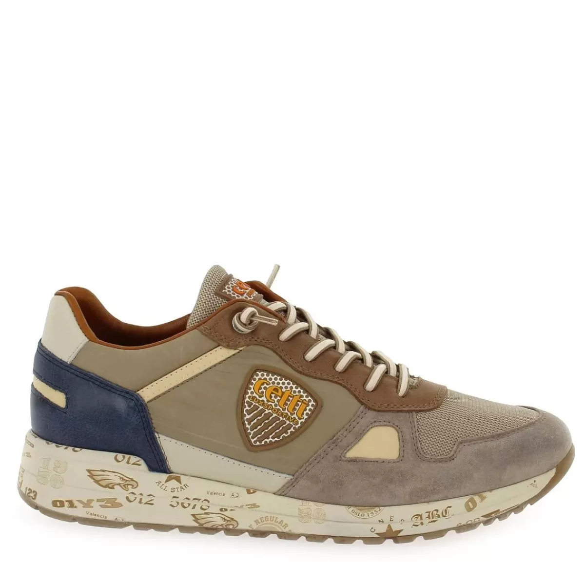 Cetti Basket | C1216 E23 - Beige Marine