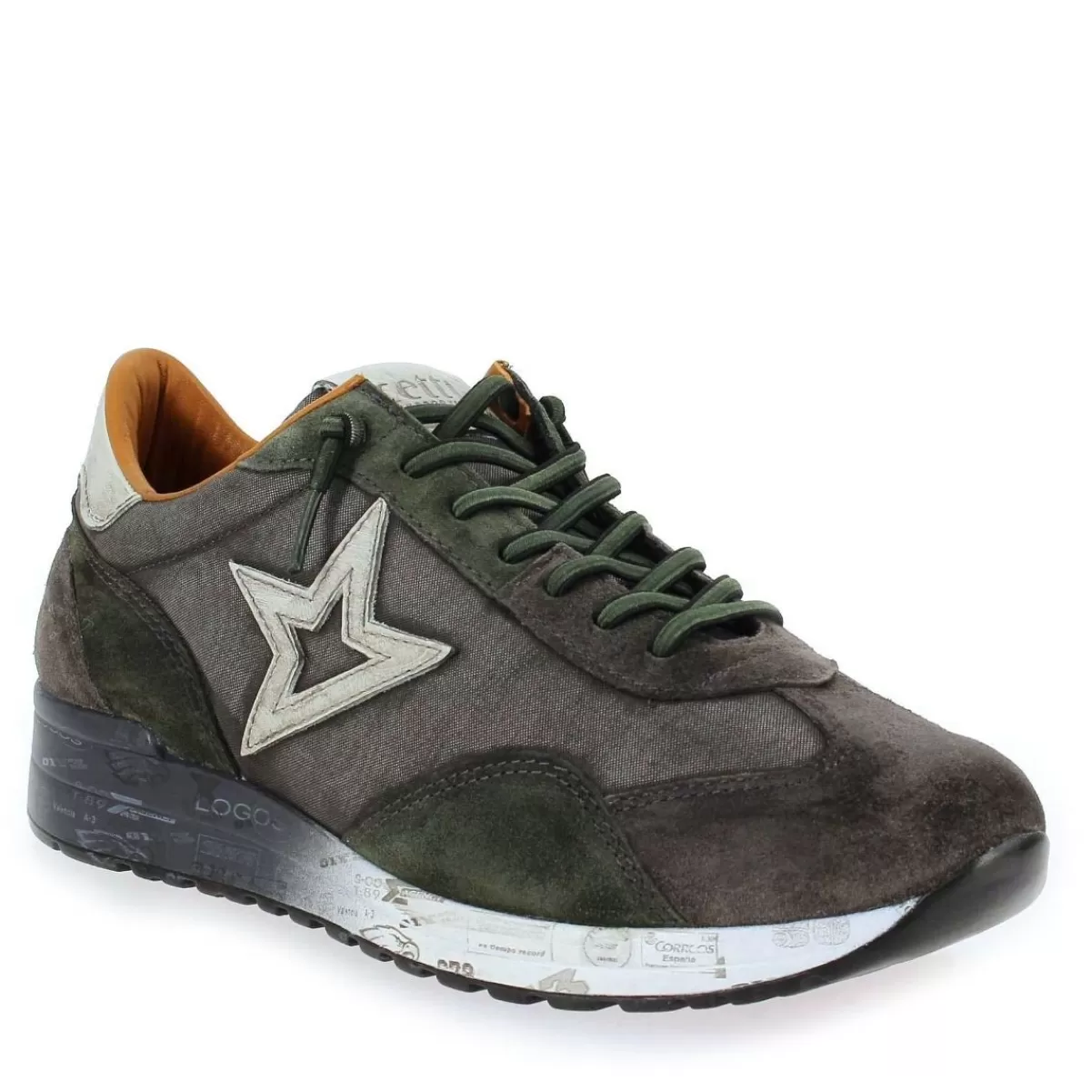 Cetti Basket | C1269 - Anthracite Kaki