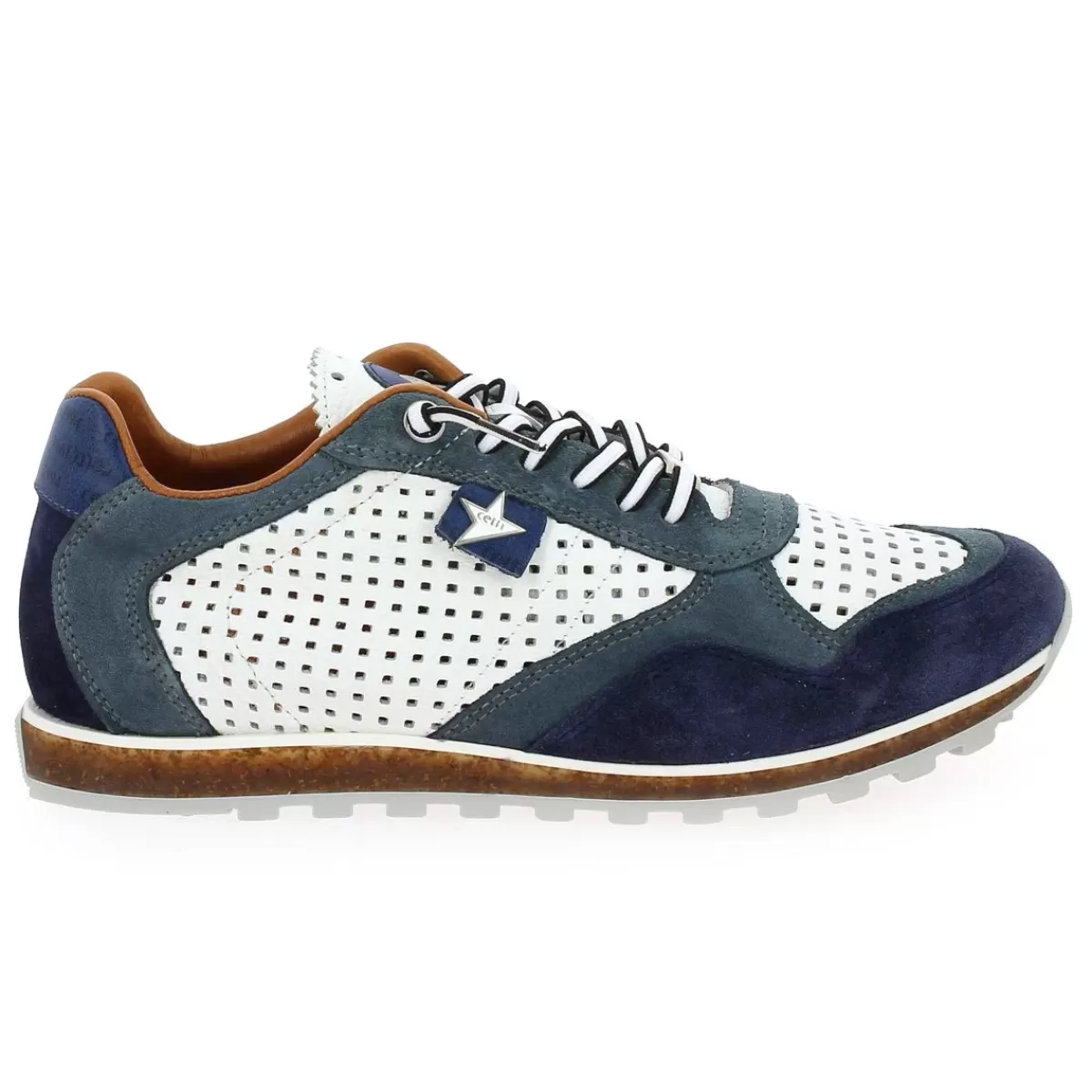 Cetti Basket | C848 Ante - Marine Blanc
