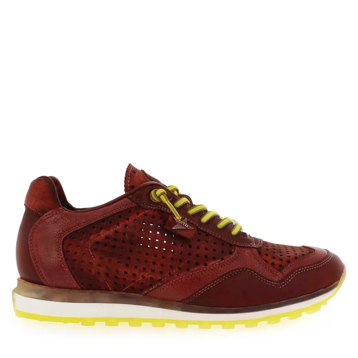 Cetti Basket | C848 E23 - Bordeaux Jaune