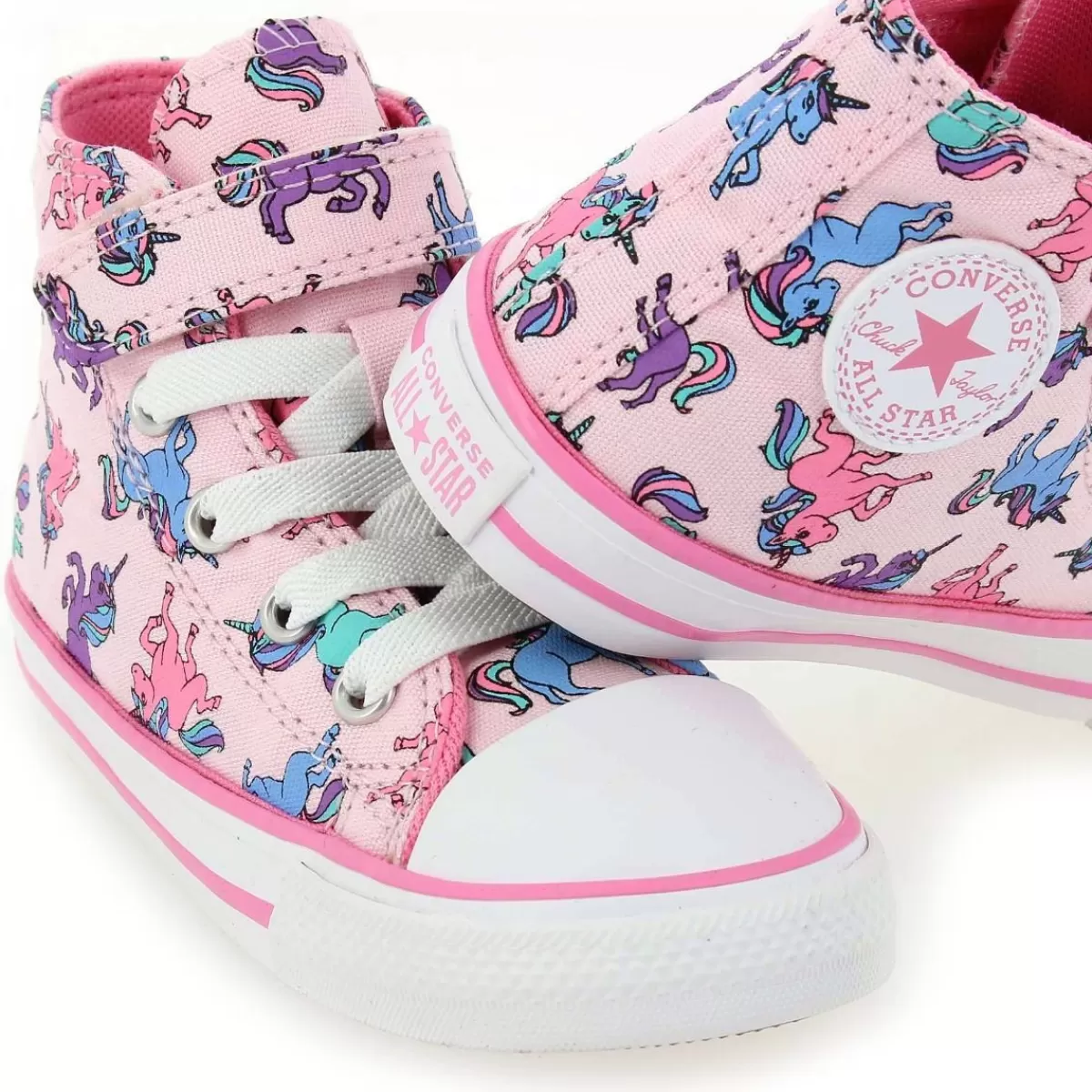 Converse Basket | Chuck Taylor All Satr 1V Unicorns - Rose Multi
