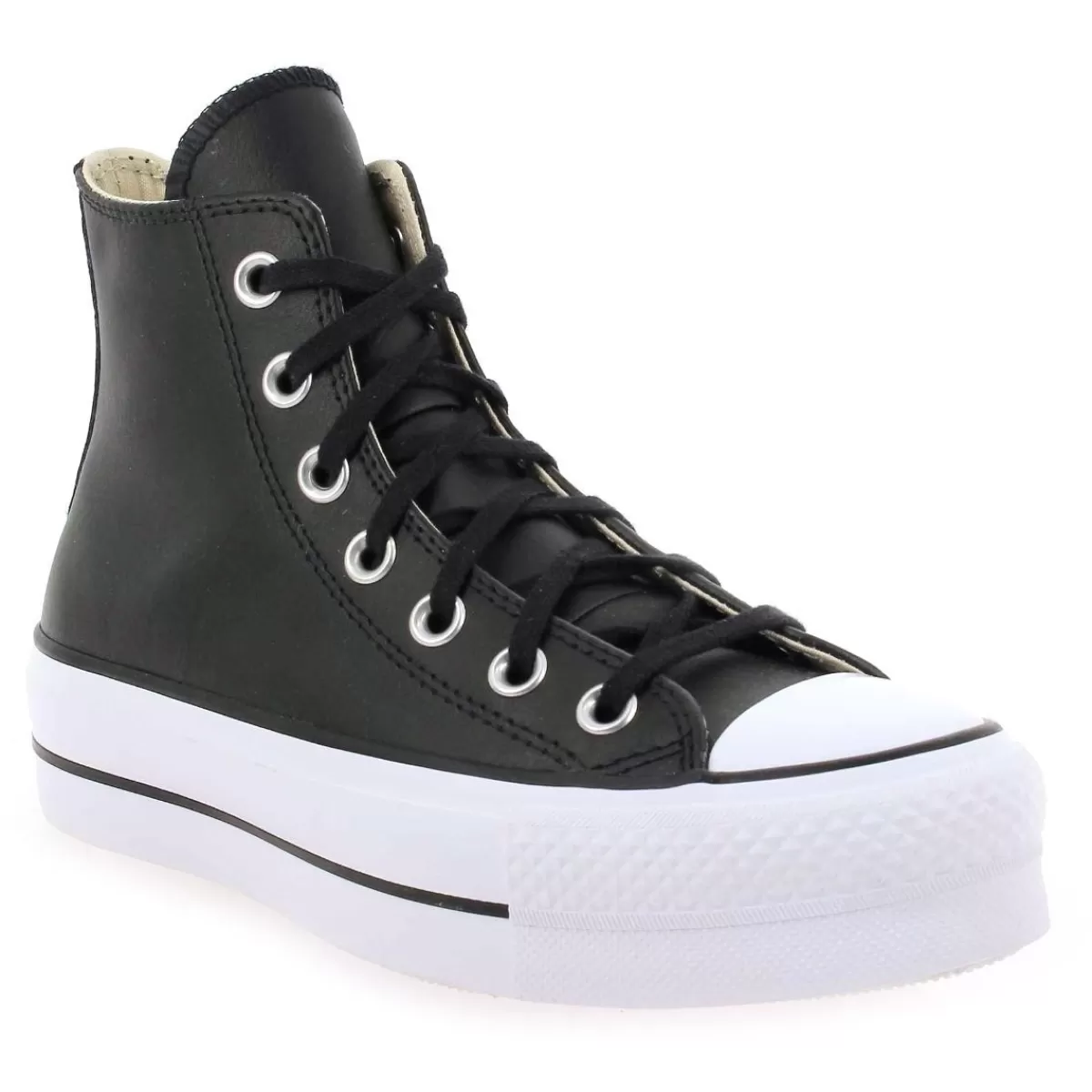 Chuck Taylor All Star Lift Clean Hi - Noir*Converse Fashion