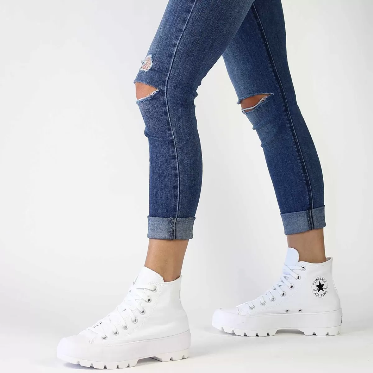 Chuck Taylor All Star Lugged Hi - Blanc*Converse Best Sale