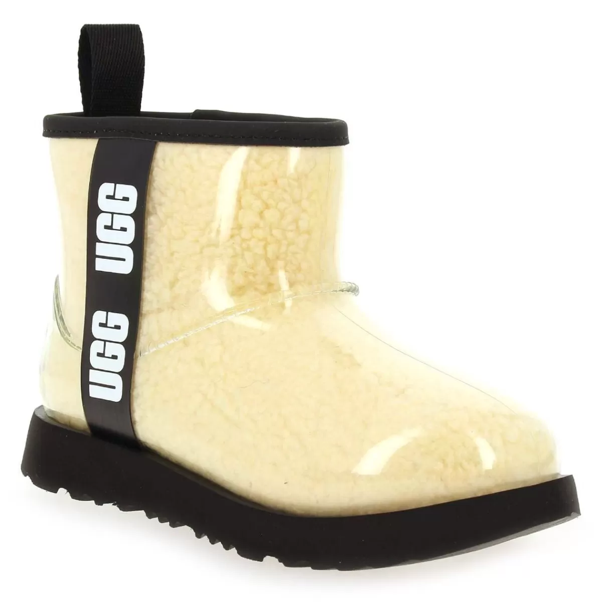 UGG Botte | Classic Clear Mini 2 - Ecru Noir