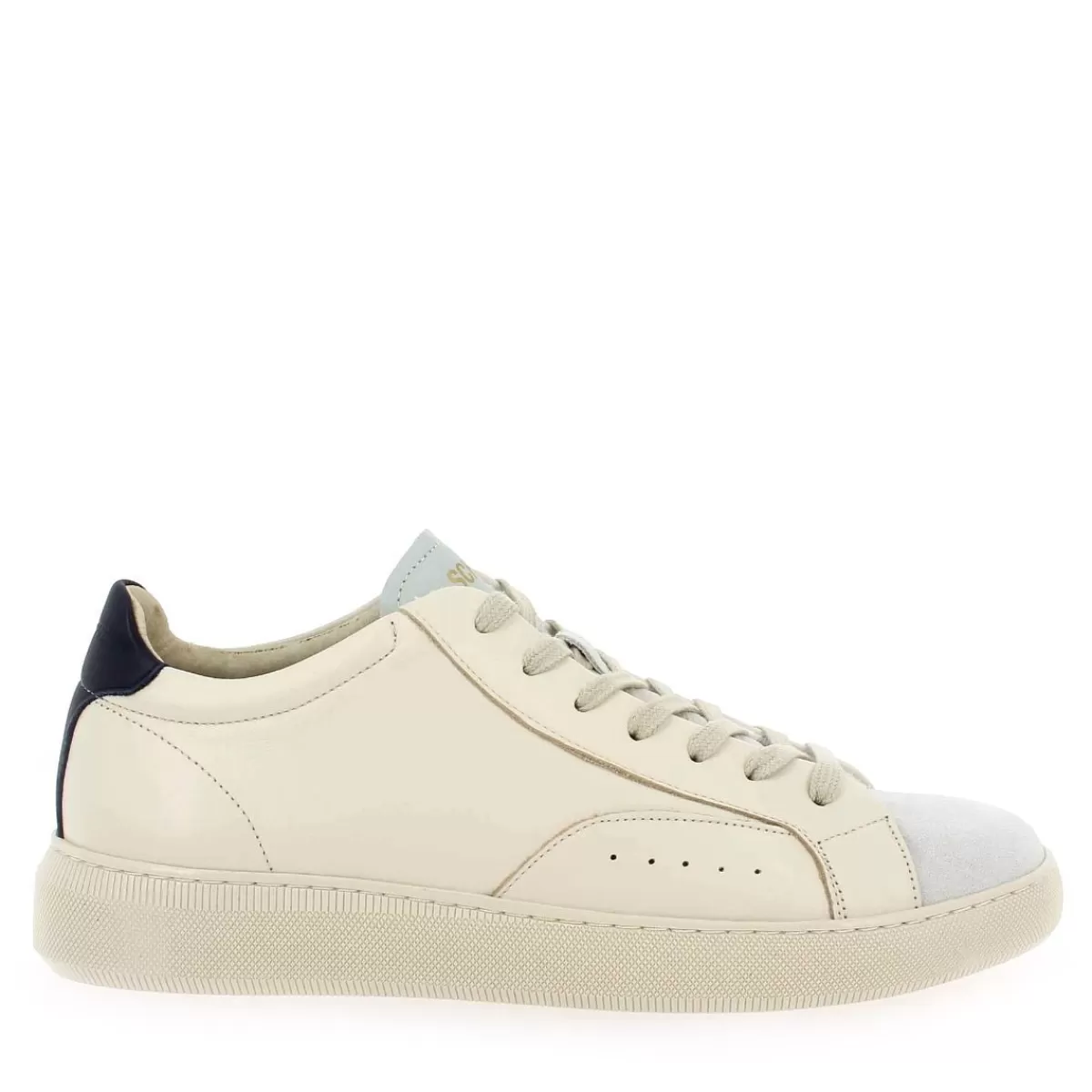 Schmoove Basket | Clear Sneaker Dub - Blanc Creme Marine