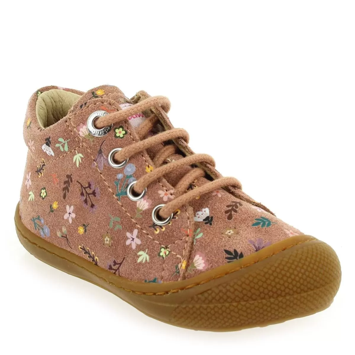 Naturino Bottine | Cocoon Suede Pr - Rose Multi