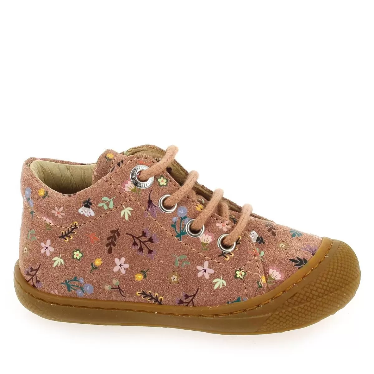 Naturino Bottine | Cocoon Suede Pr - Rose Multi