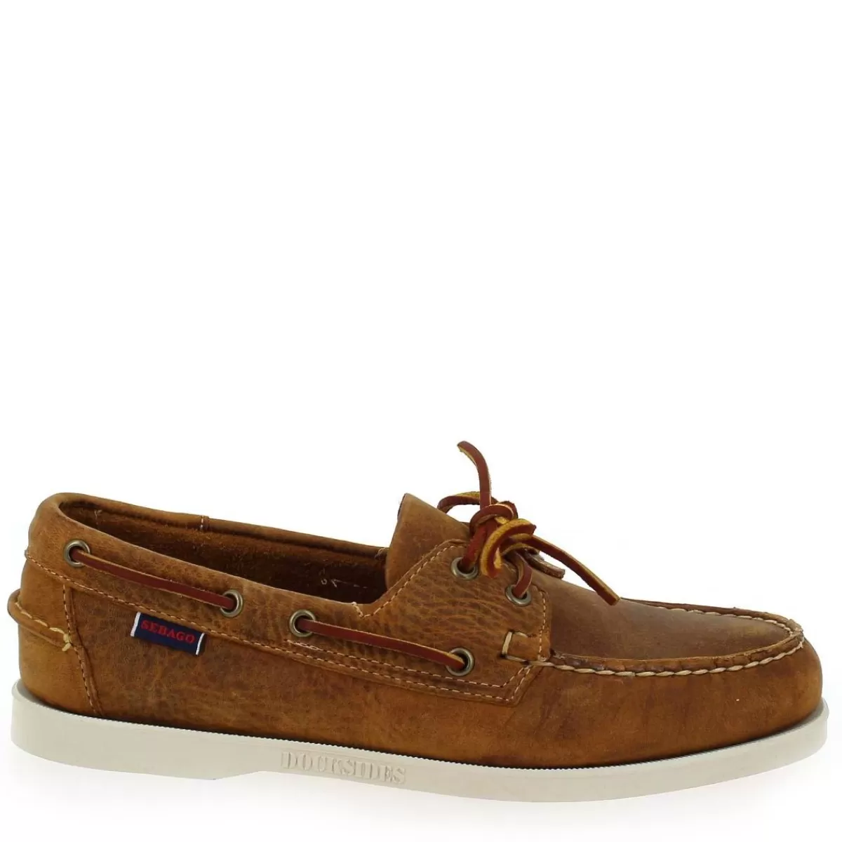 Sebago Chaussure | Dockside Portland Crazy H - Cognac