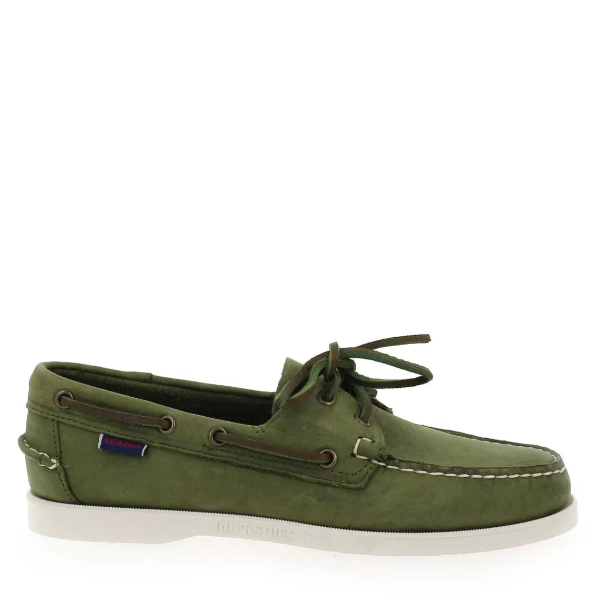 Sebago Chaussure | Dockside Portland Crazy H - Kaki