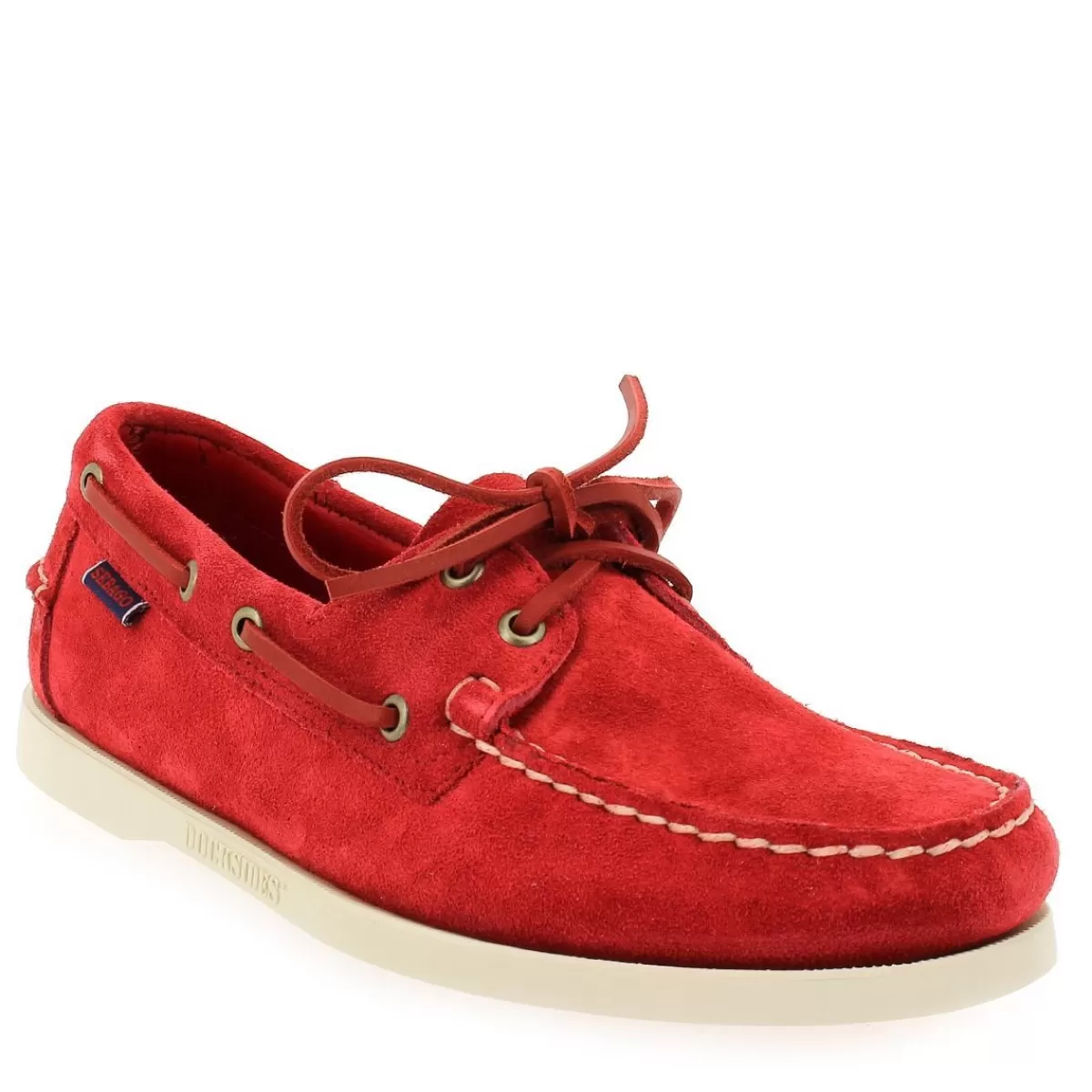 Sebago Chaussure | Dockside Portland Suede - Rouge