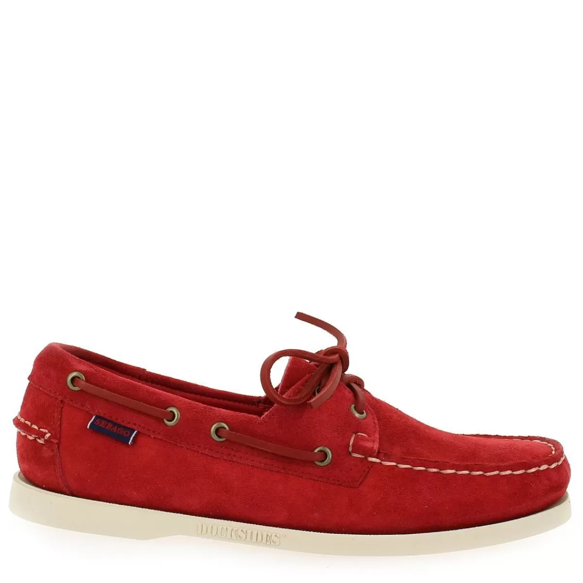 Sebago Chaussure | Dockside Portland Suede - Rouge