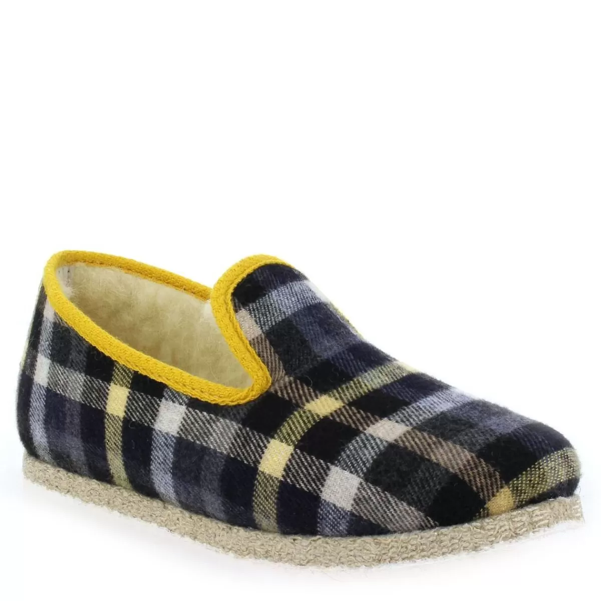 Chausse Mouton Chausson | Douglas - Noir Jaune