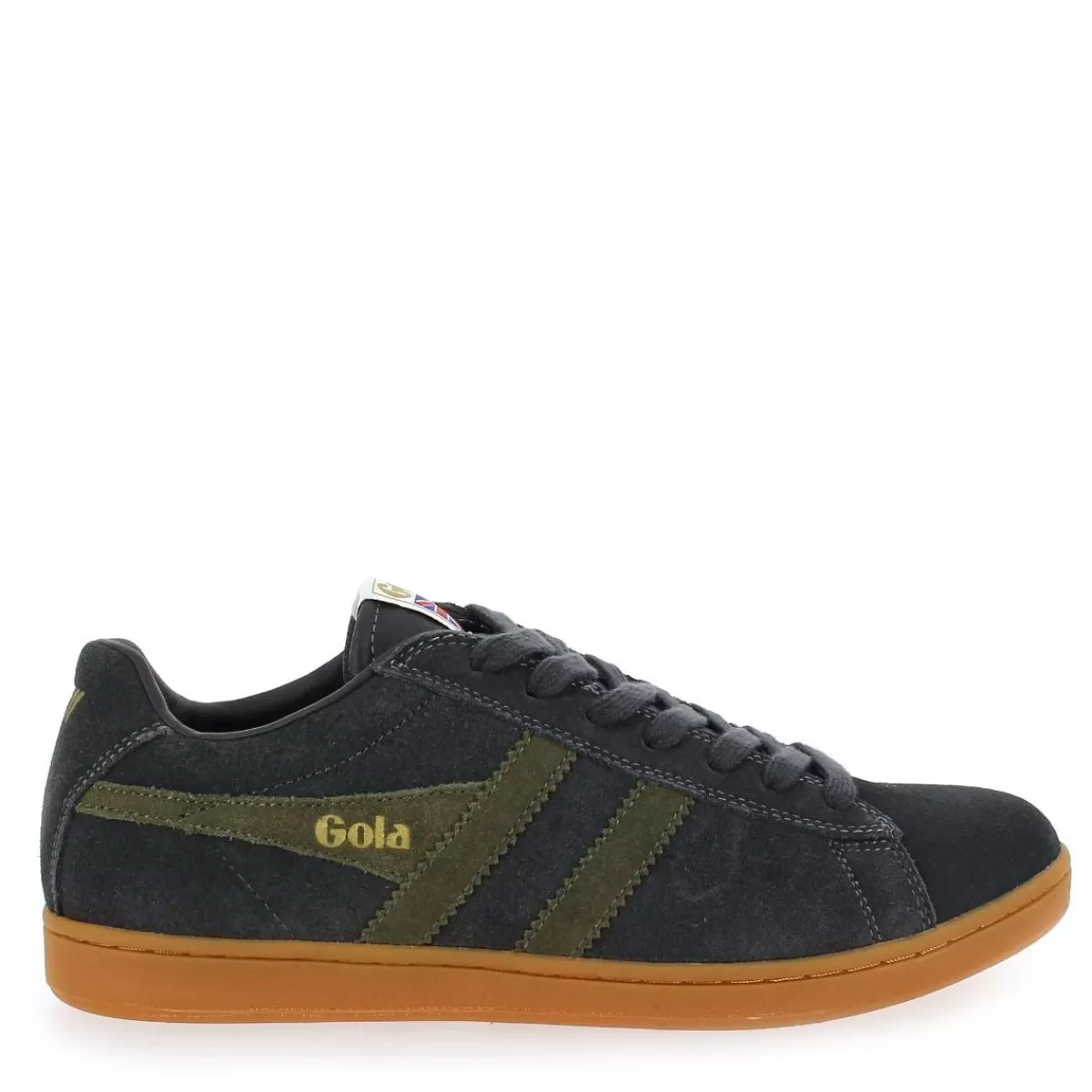 Gola Basket | Equipe Suede Cma495 - Gris Kaki