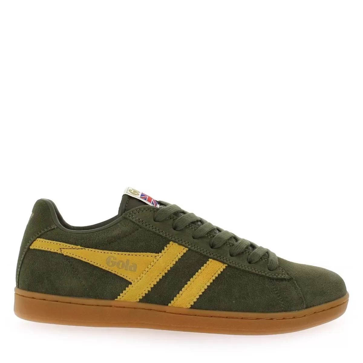 Gola Basket | Equipe Suede Cma495 - Kaki Jaune