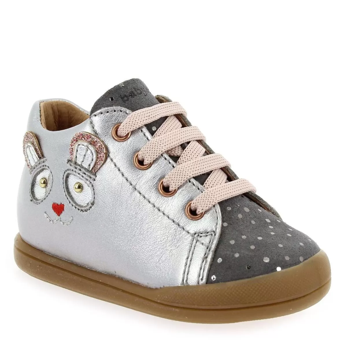 Babybotte Bottine | Felia - Argent Gris