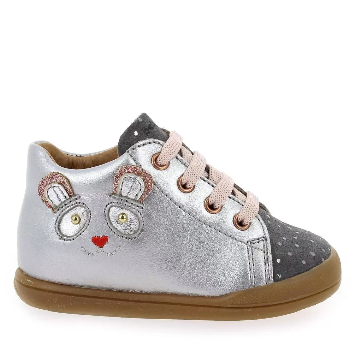 Babybotte Bottine | Felia - Argent Gris