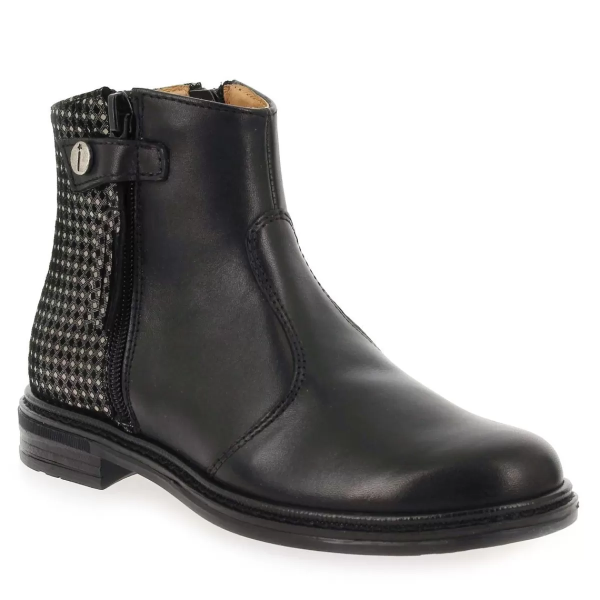 Babybotte Boot | Kenza 8633 - Noir Argent