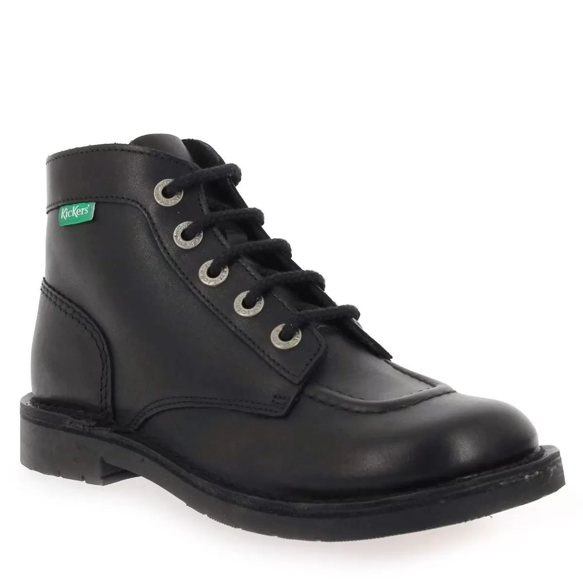 Kick Color Cuir - Noir*Kickers Flash Sale