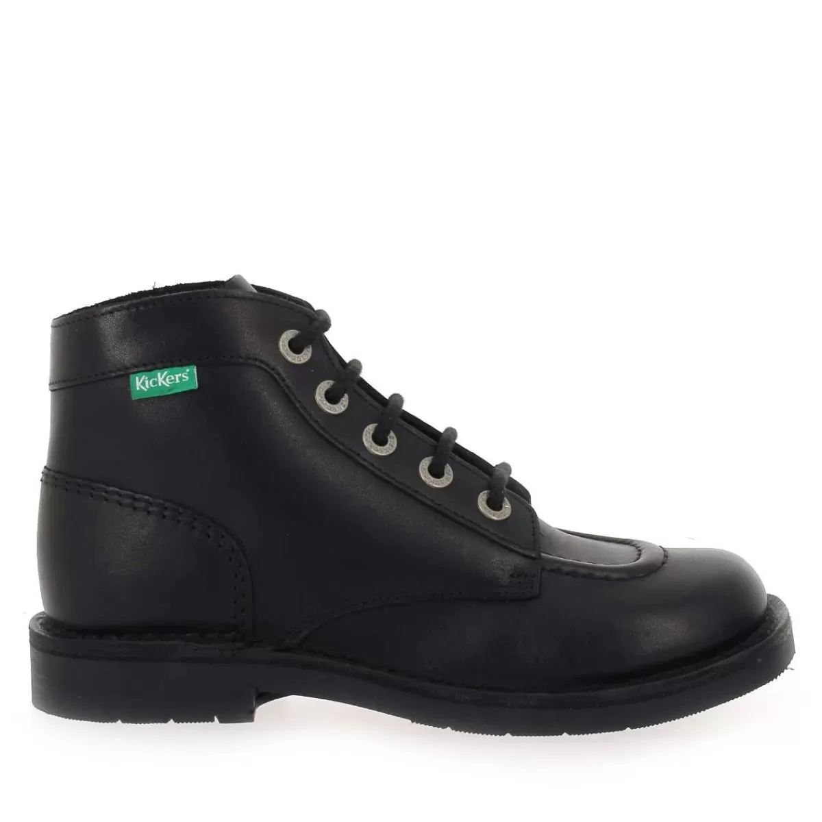 Kick Color Cuir - Noir*Kickers Flash Sale