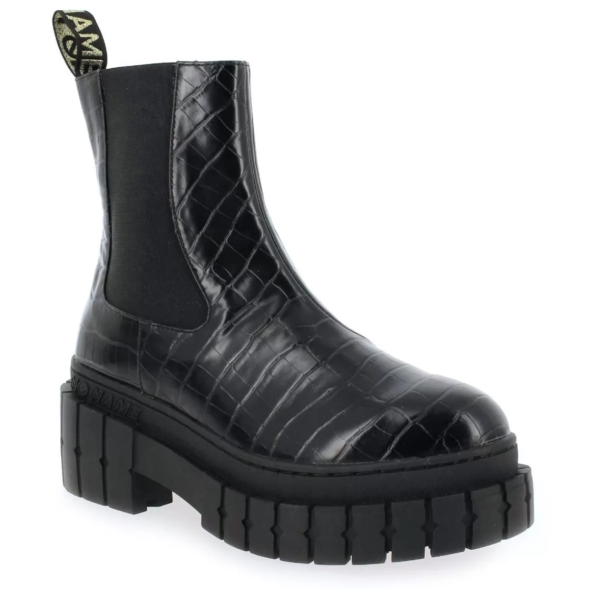 Kross Zip Boots - Noir*No Name Fashion