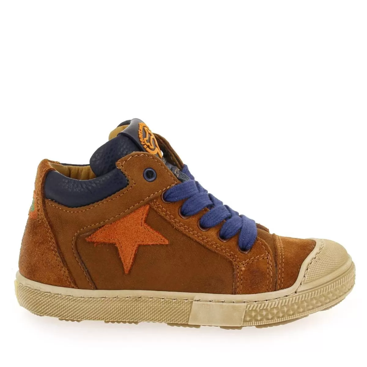 Stones and Bones Bottine | Lent H23 - Cognac Bleu
