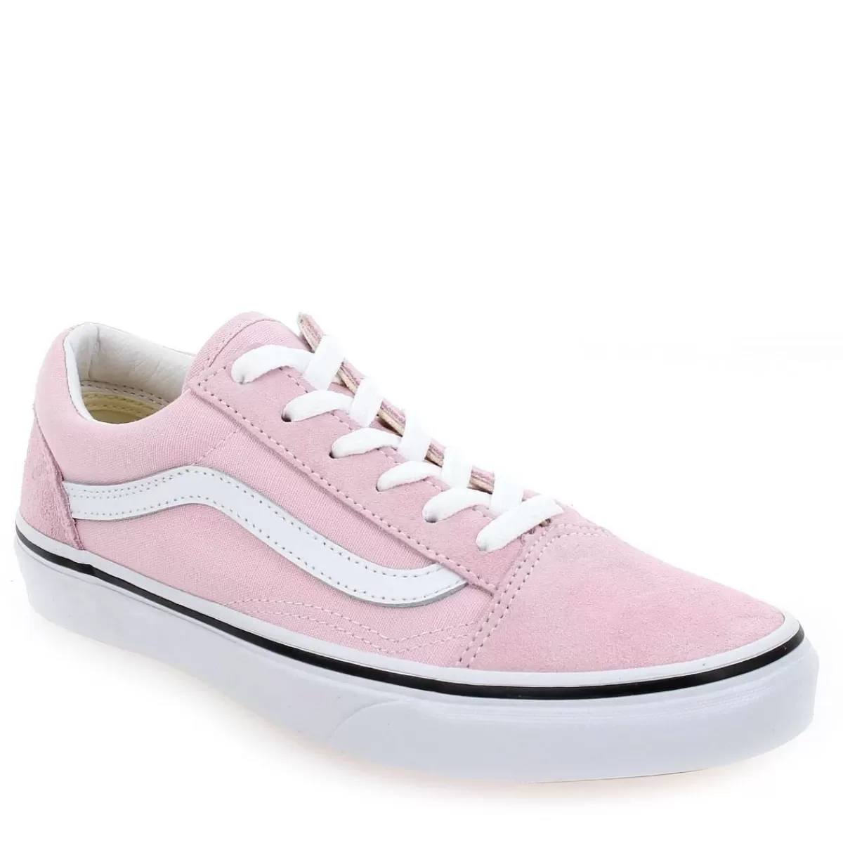 Vans Basket | Old Skool Kid - Rose Blanc