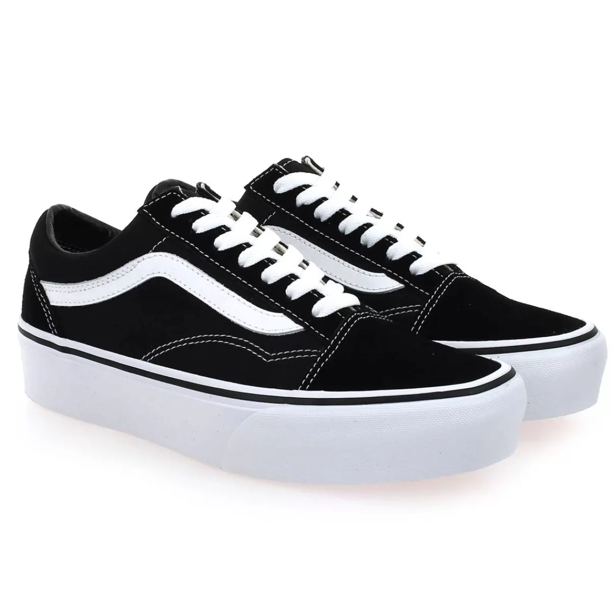 Old Skool Platform - Noir Blanc*Vans Flash Sale