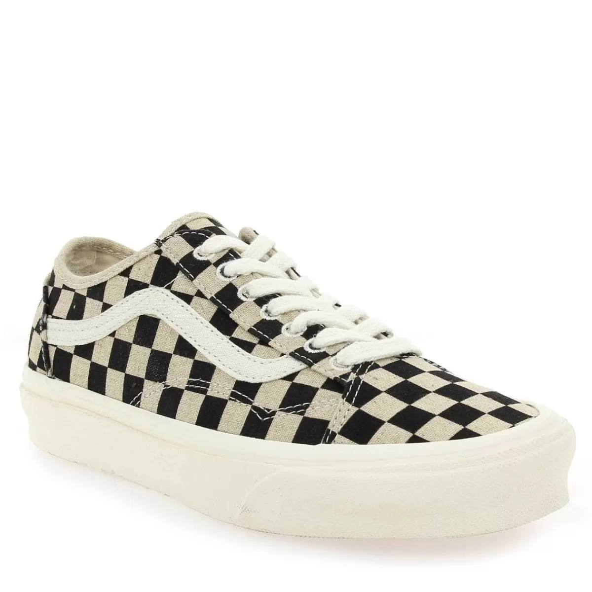 Old Skool Tapered Checkerboard - Noir Beige*Vans Store