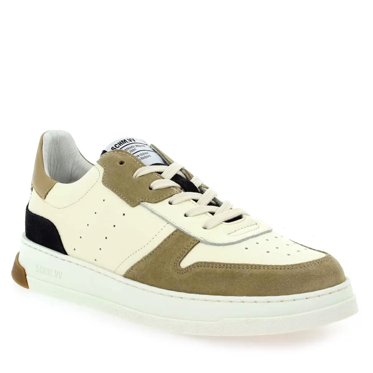 Schmoove Basket | Order Sneaker H22 - Beige Blanc