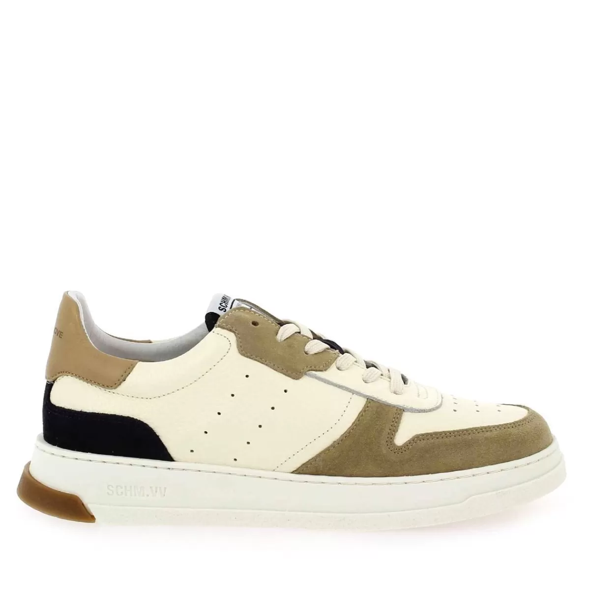 Schmoove Basket | Order Sneaker H22 - Beige Blanc