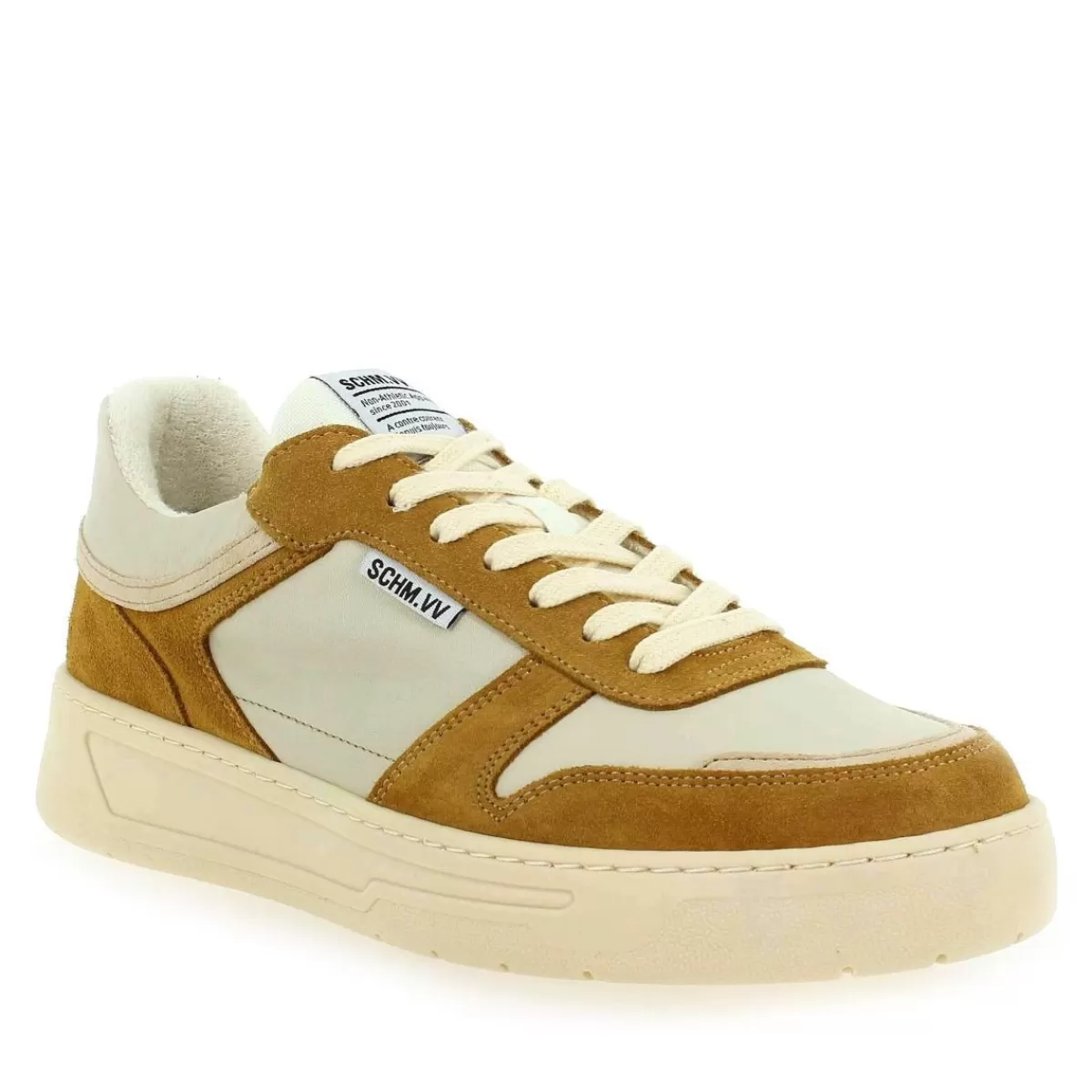 Schmoove Basket | Order Sneaker H23 - Blanc Camel